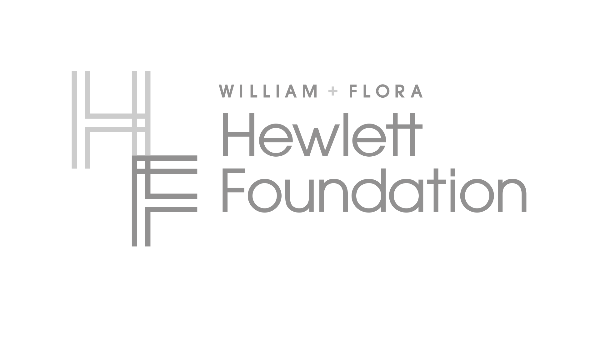 William &plus; Flora Hewlett Foundation Logo